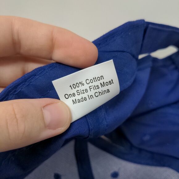 NAPA Racing Strapback Hat Blue Yellow Ron Capps #28 Chase Elliot OSFM - Picture 8 of 8